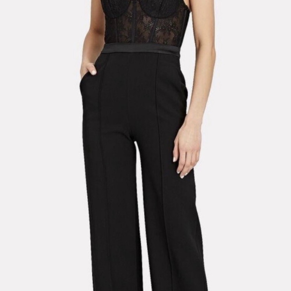 Chic Black Wide Leg Jumpsuit